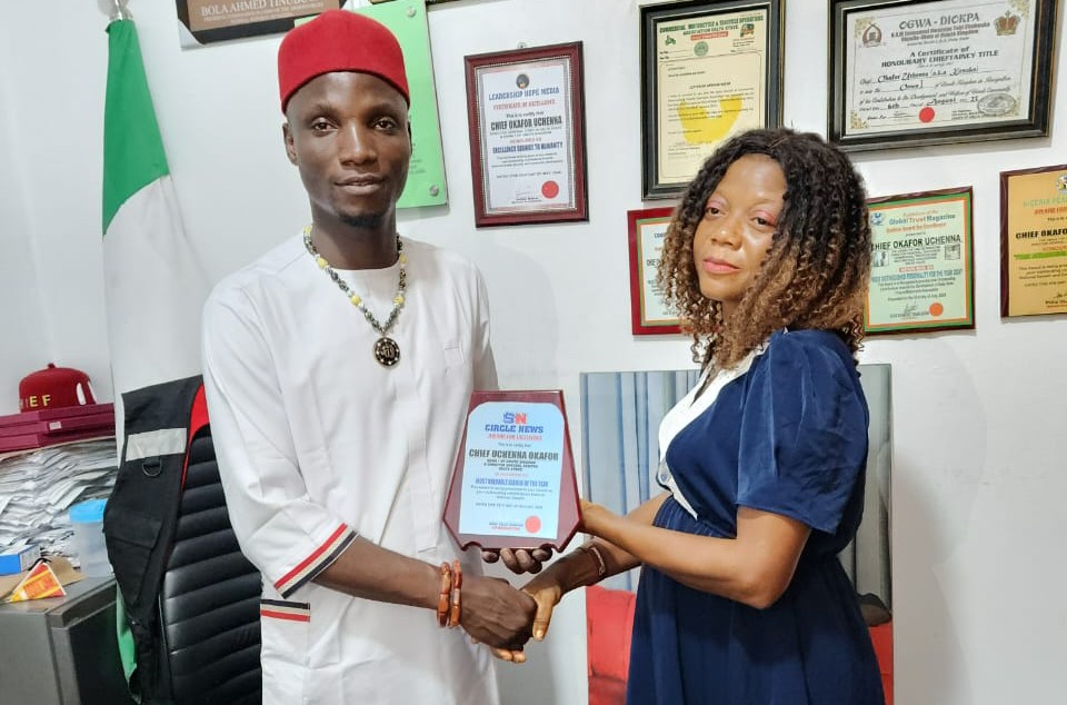 Uchenna Okafor Recognized as "Most Valuable Leader of the Year"