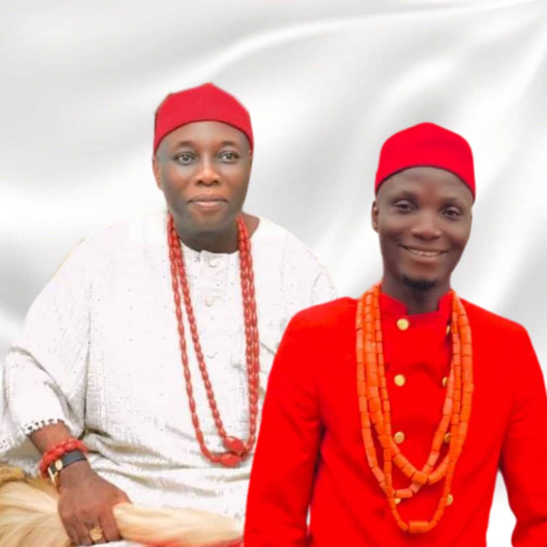 Uchenna Okafor Congratulates Prof. Epiphany Azinge, 14th Asagba of Asaba