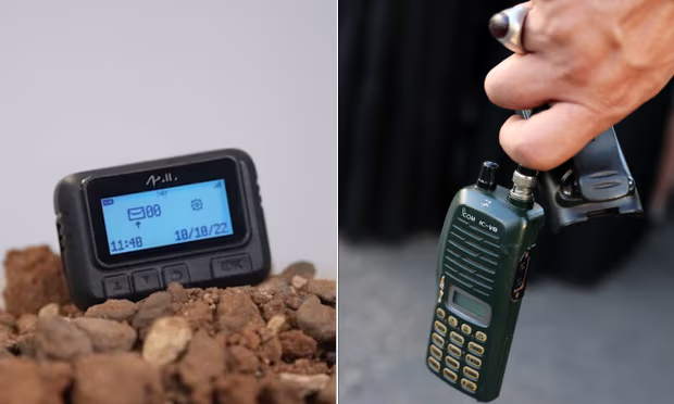 Pager-walkie-talkies