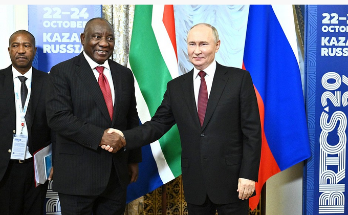 Meeting with President of South Africa Cyril Ramaphosa • President of Russia