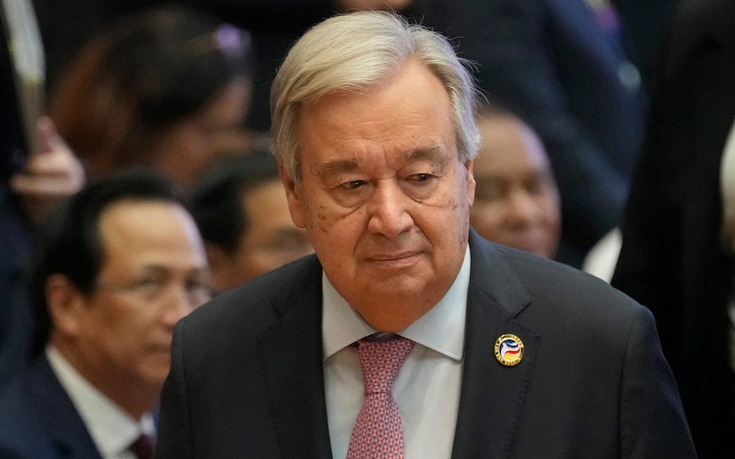The UN Secretary-General is playing into Vladimir Putin’s hands