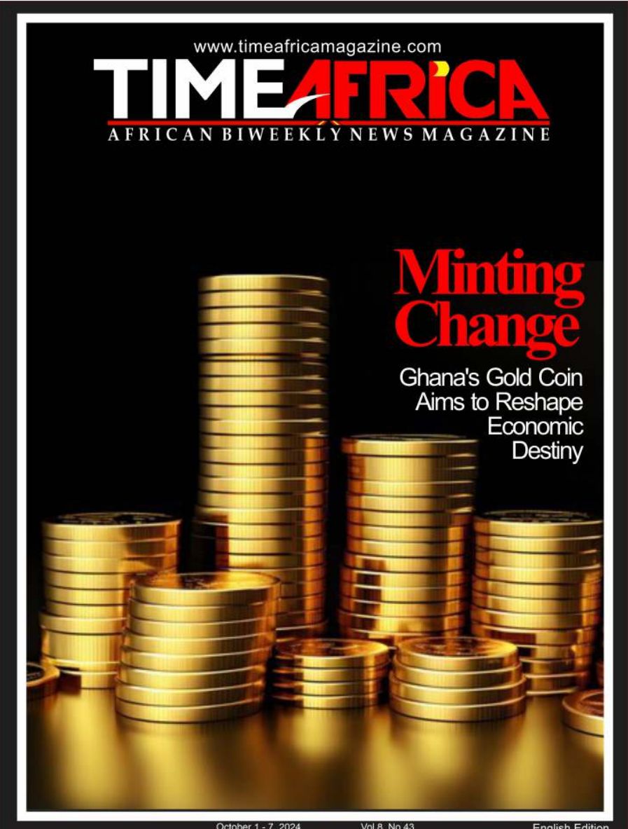 Time Africa Magazine Cover page