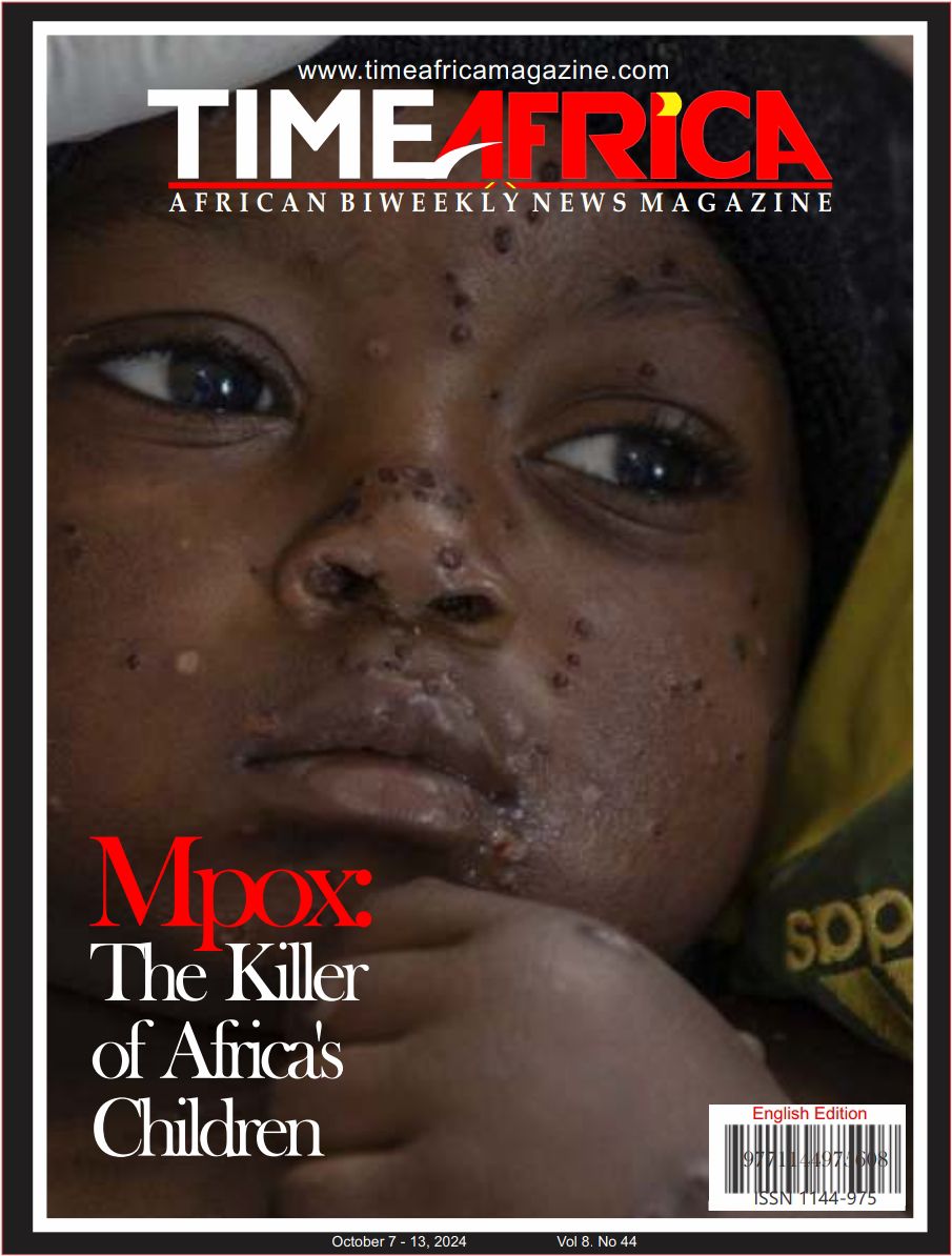 Time Africa Magazine cover page 